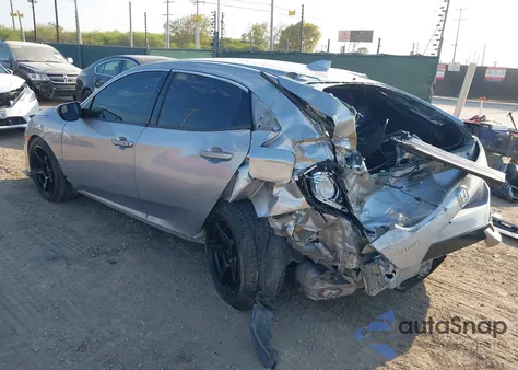 2017 Honda Civic Ex-L from USA, damaged, VIN SHHFK7H85HU218809